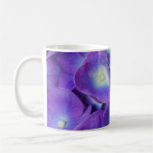Mug Beauté d'une bouge de café Hydrangea bleu (Gauche)