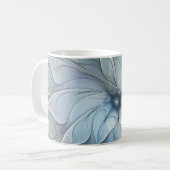 Mug Beauté élégante Moderne Abstraite Fractal Art Flow (Devant gauche)