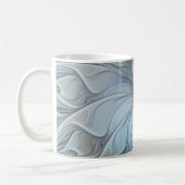 Mug Beauté élégante Moderne Abstraite Fractal Art Flow (Gauche)