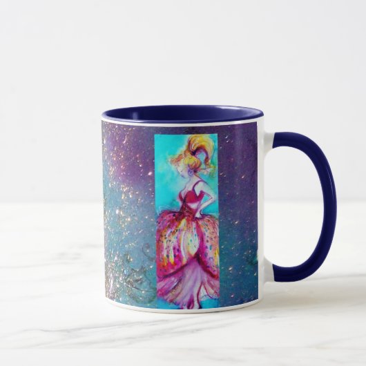 Mug BEAUTÉ EN ROSE / Plante papillon magique (Droite)