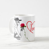 Mug Beauté et amour (Devant gauche)