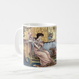 Mug Beauté et bête par Walter Crane 1874