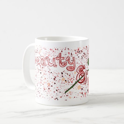 Mug Beauté et Intelligence (Devant gauche)
