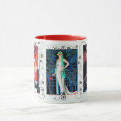 MUG BEAUTÉ ET PHOENIX, DESIGNER MODE COMPOSÉ ARTISTE (Centre)