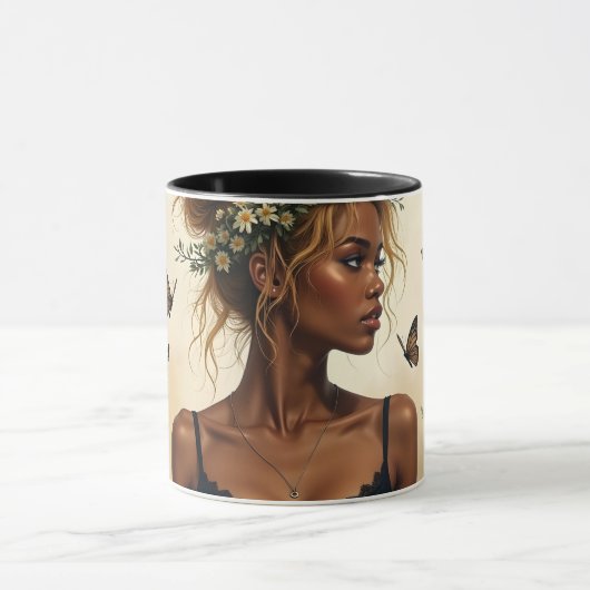 Mug Beauté éthérée en fleurs (Centre)