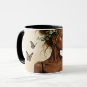 Mug Beauté éthérée en fleurs (Devant gauche)