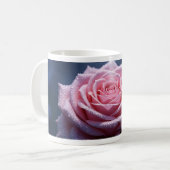 Mug Beauté éthérée : Rose rose (Devant gauche)