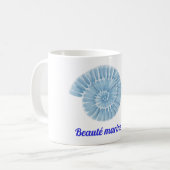 Mug Beauté marine (Devant gauche)