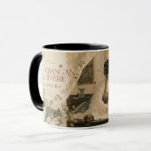 Mug Beauté mélancolique d'érudit raffiné. (Devant gauche)