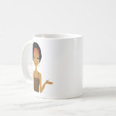 Mug Beauté noire (Devant gauche)