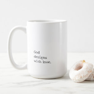 Mug Beauté Objectif Foi Espace de travail Cadeau créat