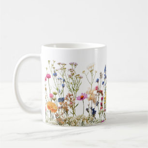 Mug Beauté simple Nature Élégante Fleur Fleur sauvage