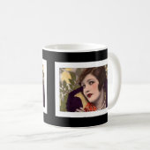 Mug Beauté victorienne en manteau violet (Devant droit)