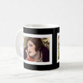 Mug Beauté victorienne en manteau violet (Devant gauche)