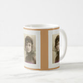 Mug Beauté victorienne intense look filet rose haut (Devant droit)