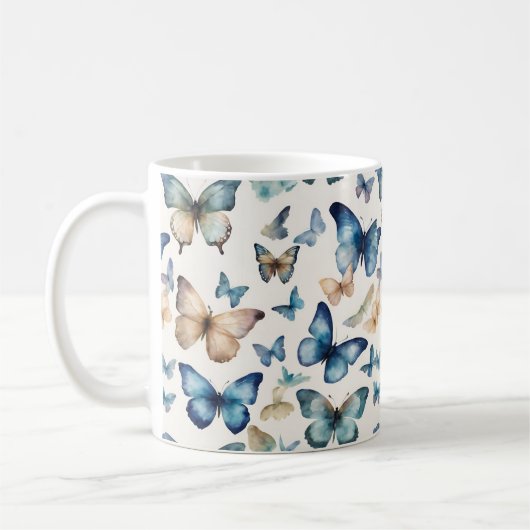 Mug Beautés papillons (Gauche)