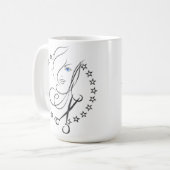 Mug Beautician Star (Devant gauche)
