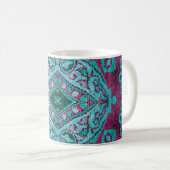 Mug Beautiful, arab, arabic, arabian, arabesque fabric (Devant droit)