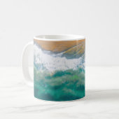 Mug Beautiful beach crystal blue sea (Devant gauche)