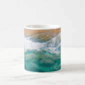 Mug Beautiful beach crystal blue sea (Centre)
