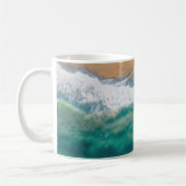 Mug Beautiful beach crystal blue sea (Gauche)