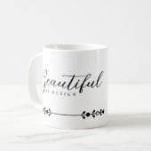 Mug Beautiful by design mug. (Devant gauche)