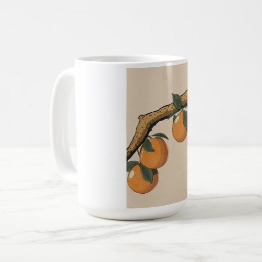 Mug Beautiful Fresh Oranges (Devant gauche)