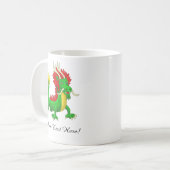 Mug Beautiful Hand Drawn Chinese Dragon (Devant gauche)