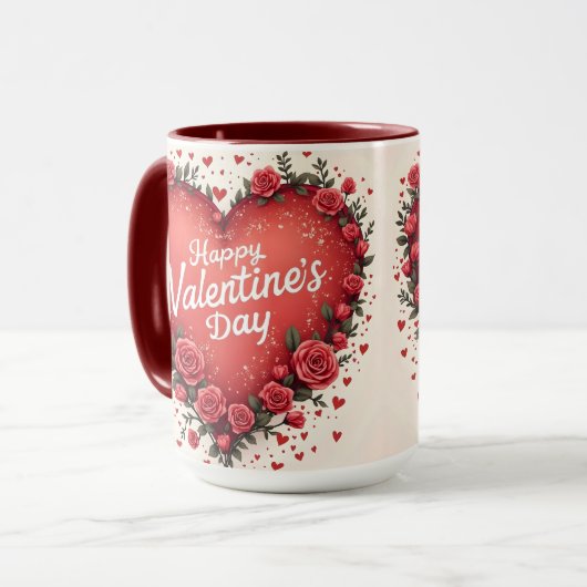 Mug Beautiful Luxury Floral Love Trendy Collection (Devant gauche)