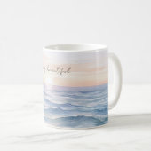 Mug Beautiful Ocean Sunset (Devant droit)