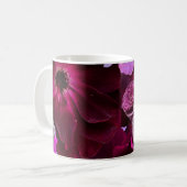 Mug Beautiful Purple Rose Collage (Devant gauche)
