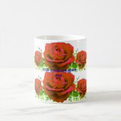 Mug Beautiful Red Roses Bouquet Photography | Romantic (Centre)