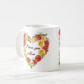 Mug Beautiful Sentiment For Mom Wrap (Devant gauche)