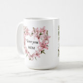 Mug Beautiful Sentiment For Mom Wrap (Devant gauche)
