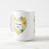 Mug Beautiful Sentiment For Mom Wrap (Devant gauche)