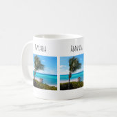 Mug Beautiful Tropical Beach Breezy Palm Tree (Devant gauche)