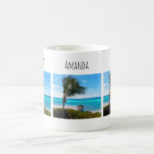 Mug Beautiful Tropical Beach Breezy Palm Tree (Centre)