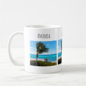 Mug Beautiful Tropical Beach Breezy Palm Tree (Gauche)