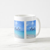 Mug Beautiful Turquoise Tropical Beach (Devant droit)