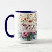 Mug Beautiful Wildflowers Popular Luxury Collection (Gauche)