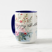 Mug Beautiful Wildflowers Popular Luxury Collection (Devant gauche)