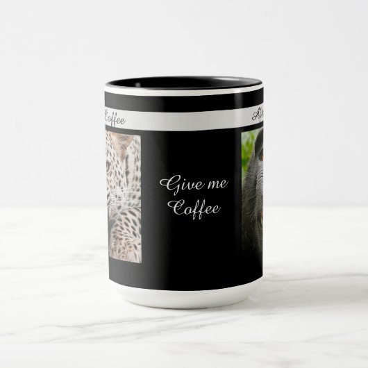 Mug Beaux Animaux De Café (Centre)