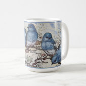 Mug Beaux Bluebirds (Devant droit)