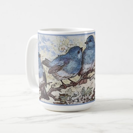 Mug Beaux Bluebirds (Devant gauche)