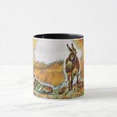 Mug Beaux Burros sauvages doux (Centre)