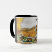Mug Beaux Burros sauvages doux (Devant gauche)