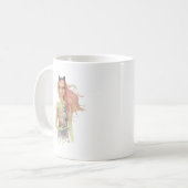 Mug Beaux chat et fille de sphinx (Devant gauche)
