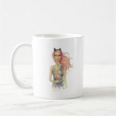Mug Beaux chat et fille de sphinx (Gauche)