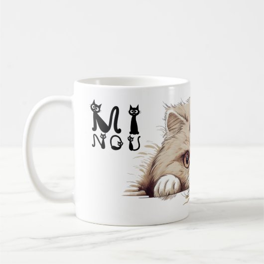 Mug BEAUX CHATS MINOU 01 (Gauche)