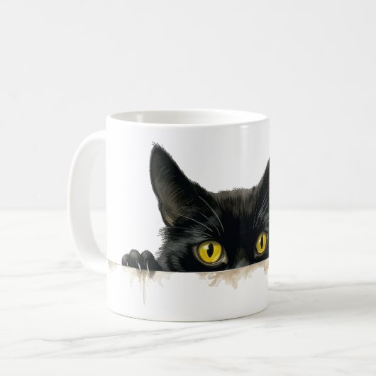 Mug BEAUX CHATS MINOU 03 Koffiemok (Voorkant links)